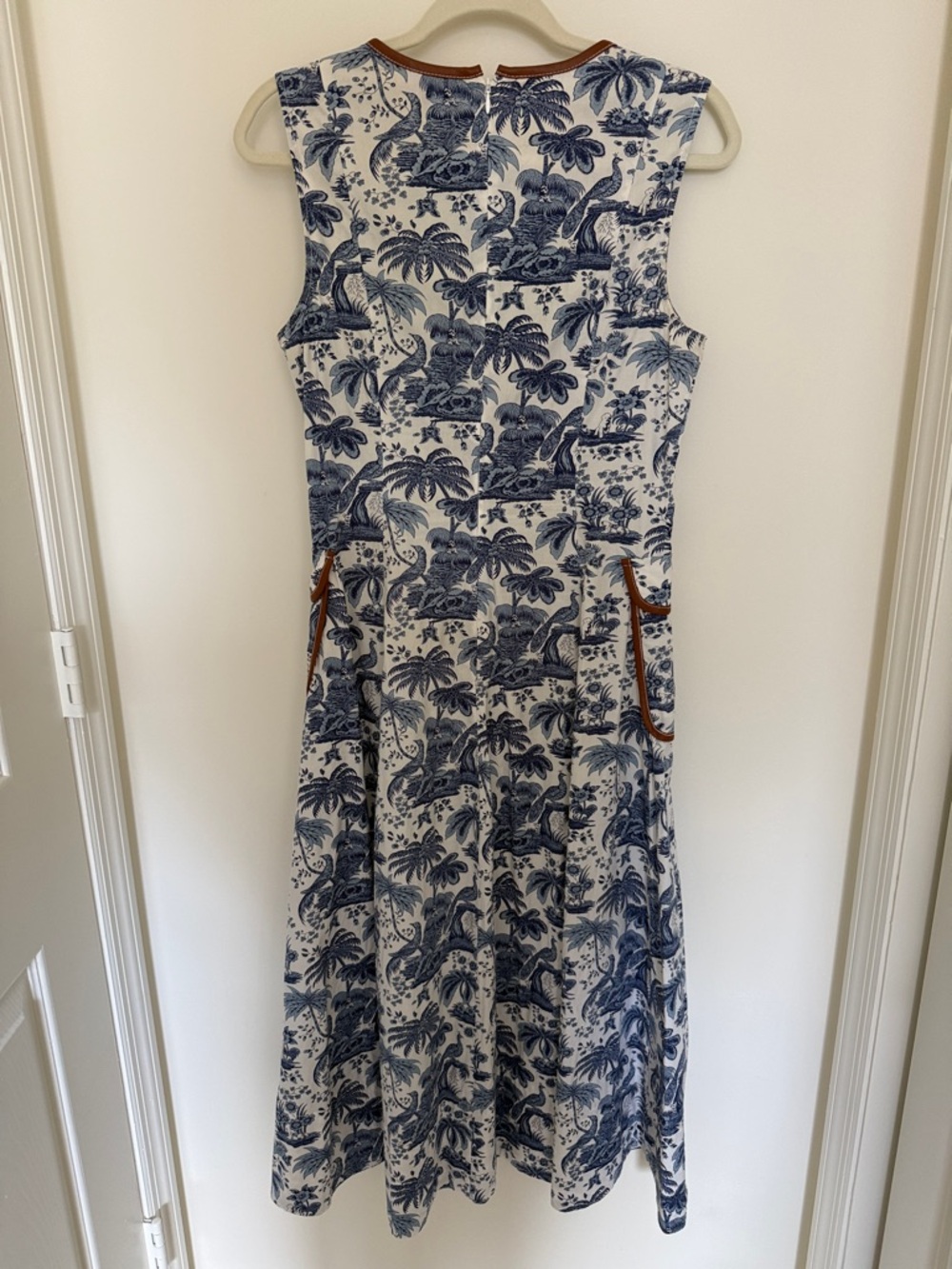 Staud Bait dress in Toile Whiskey - Picture 5 of 6
